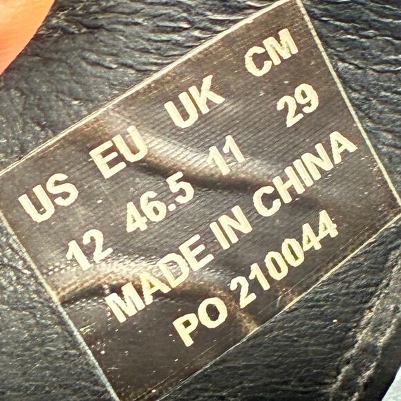 Grundens Black Brown Flip Flop Sandals Non-Slip Comfort Fishing Mens Size 12 - Picture 9 of 10